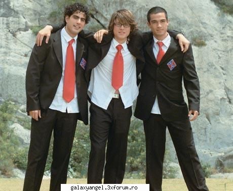 Rebelde - Nico Teo Miguel - Telenovele